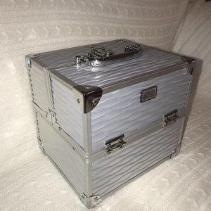 Silver Makeup Case